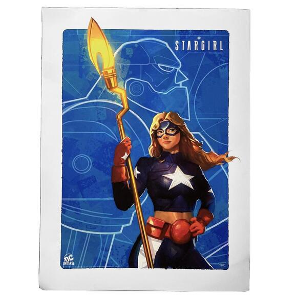 DC Universe Satrgirl Poster  Print Wall decoration